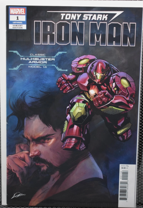 TONY STARK IRON MAN #1 HULKBUSTER ARMOR VAR 6/20/2018