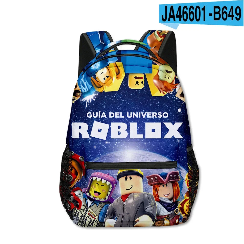 Roblox Virtual World School Backpack Set
