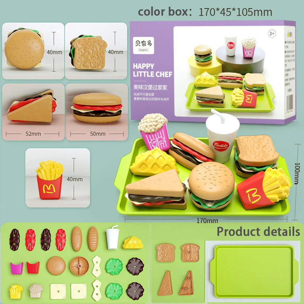 Pretend Play Kitchen Set