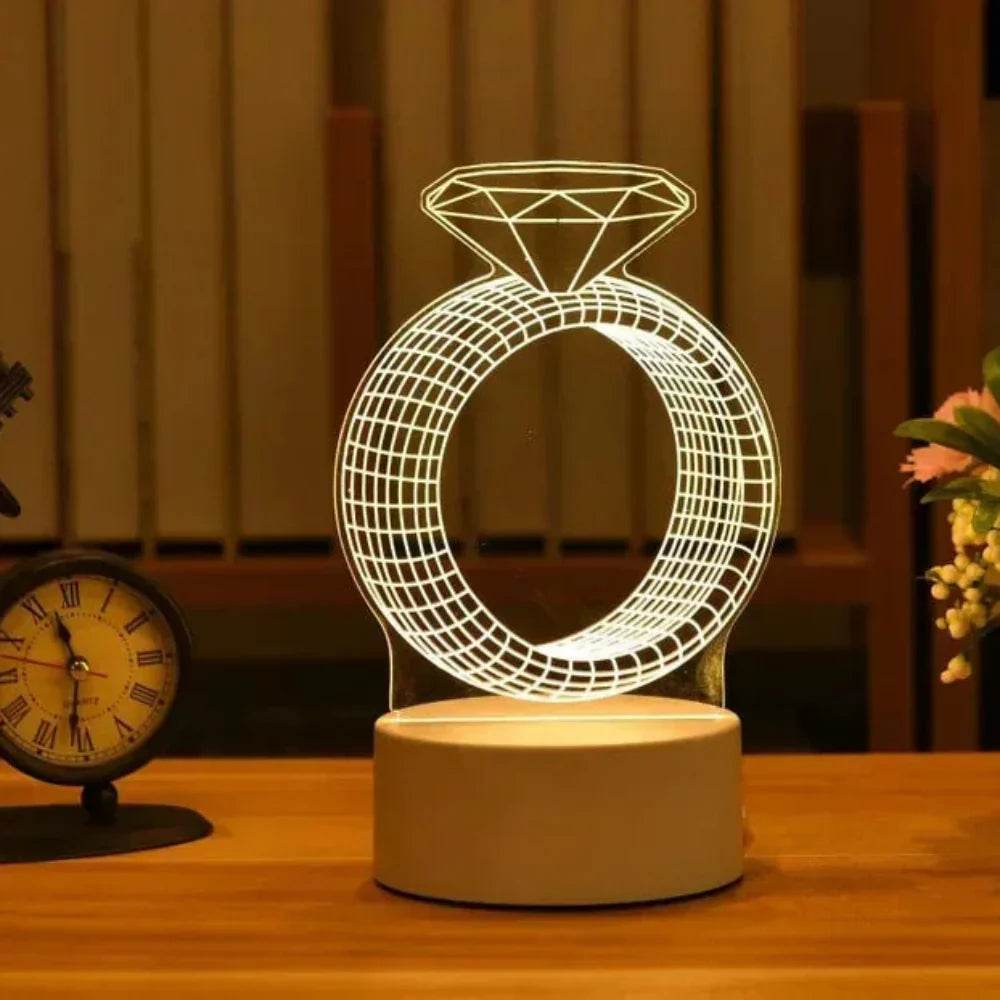 3D Artisitc Light with Stand
