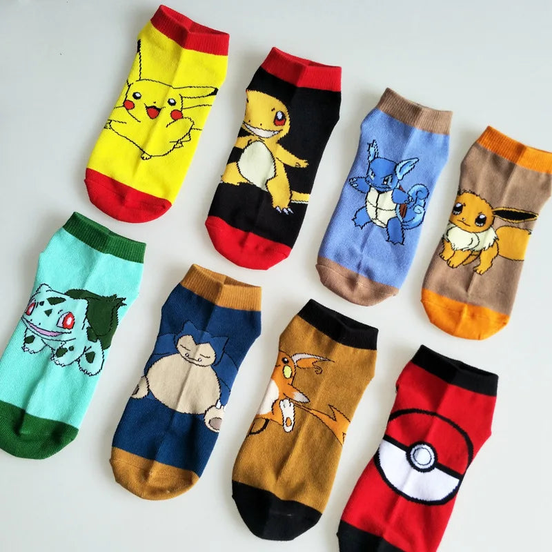 Pokemon Anime Cotton Socks