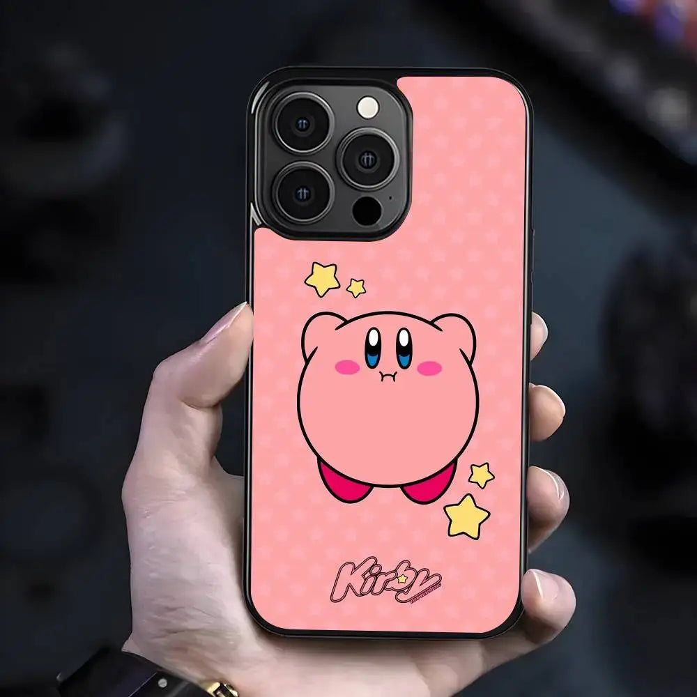 Cartoon Kirby Phone Case Suitable For iPhone