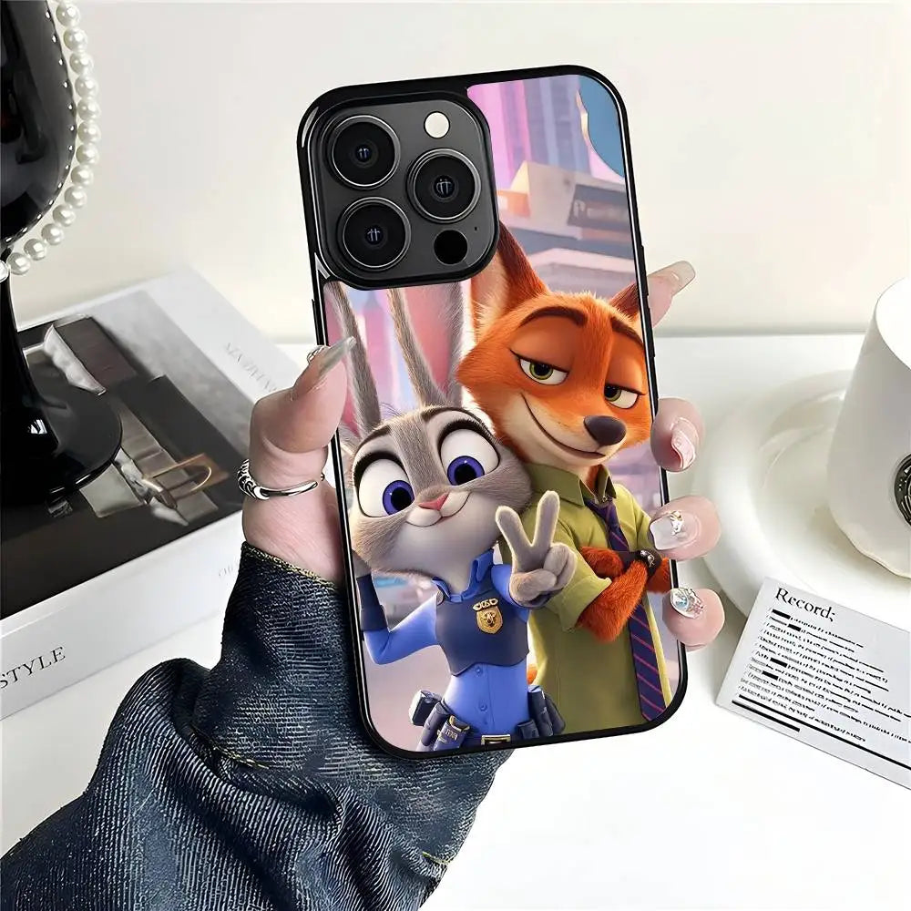 Cartoon Zootropolis Phone Case Suitable For iPhone