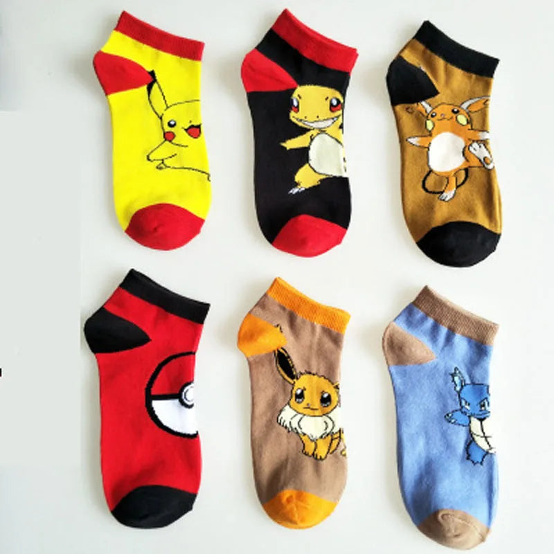 Pokemon Anime Cotton Socks