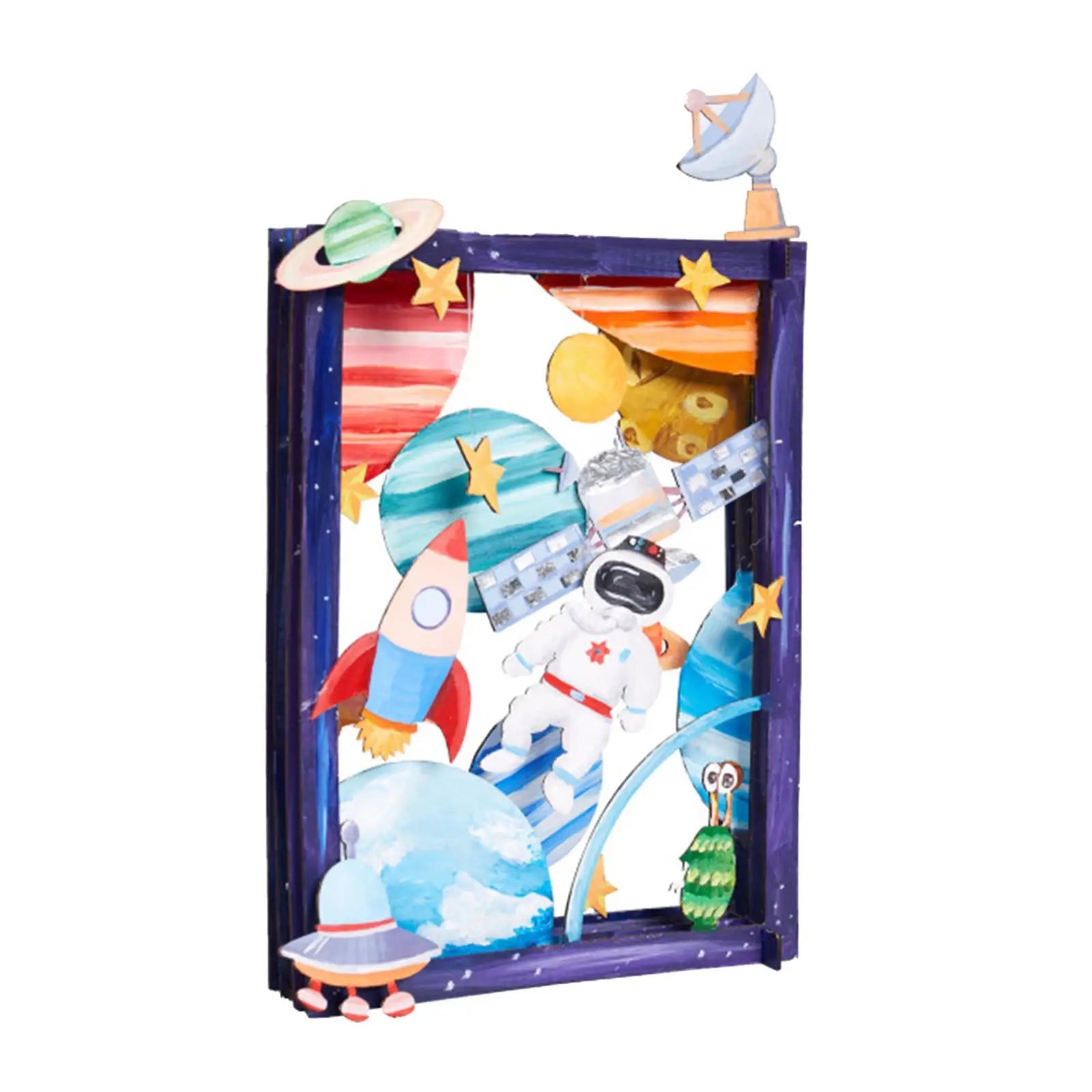 3D Coloring Craft Kit – DIY Art & Puzzle Set for Kids