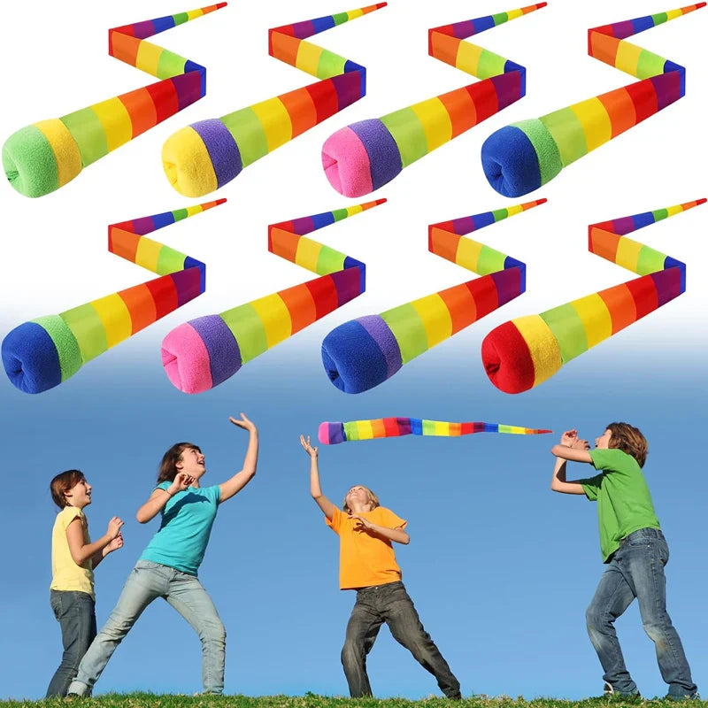Rainbow Tail Ball – Fun Outdoor Sensory Play Toy for Kids