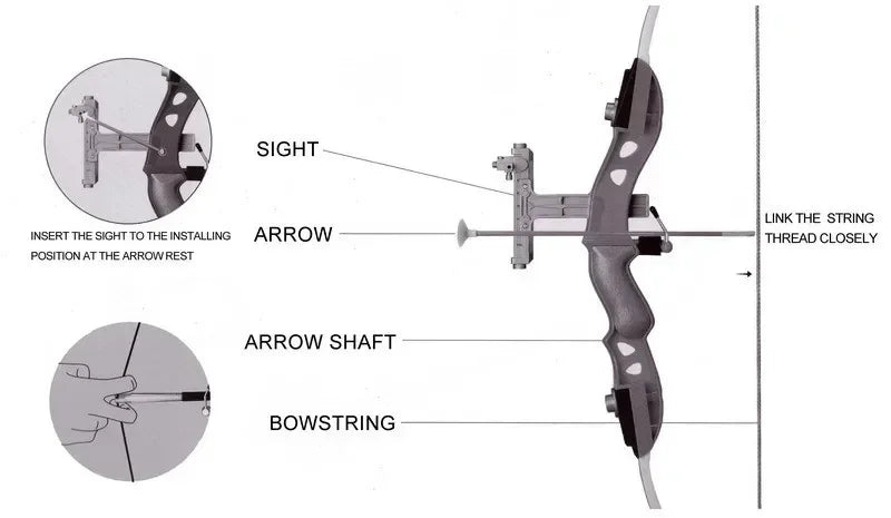 Kids Bow and Arrow Archery Set – Outdoor Fun Shooting Toy with Target