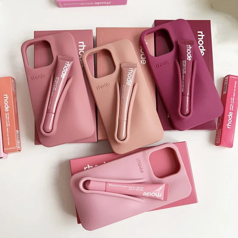 Full Set Rhode Phone Case -  Lip Case, Peptide Lip Tint & Gift Box