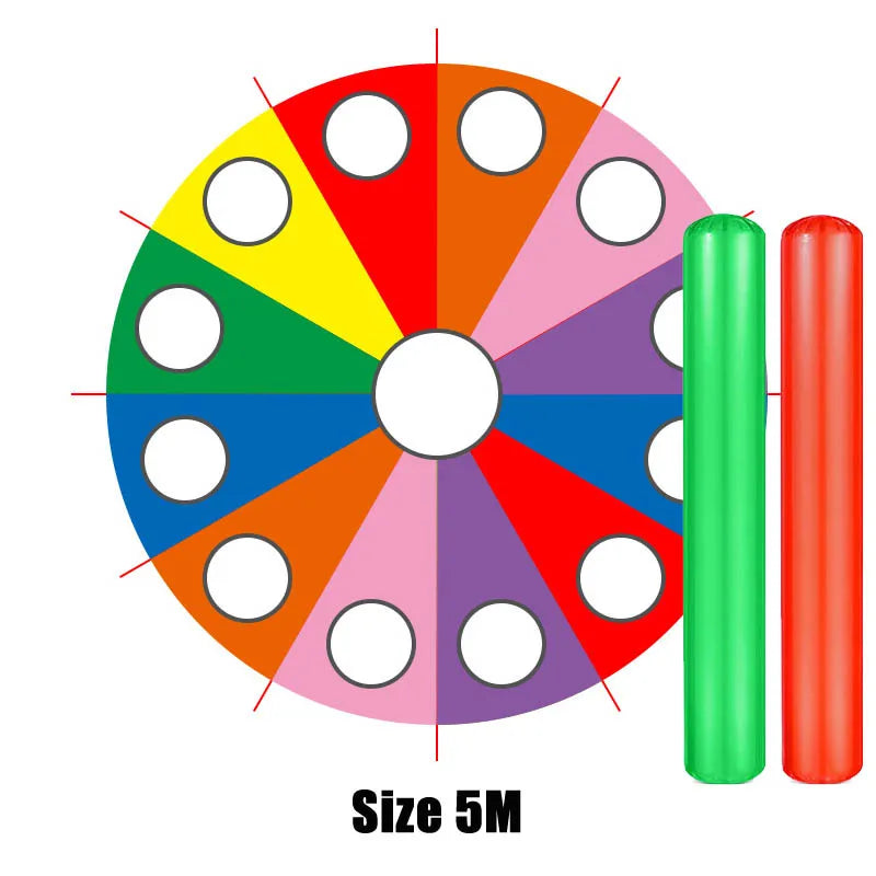 Rainbow Parachute Game