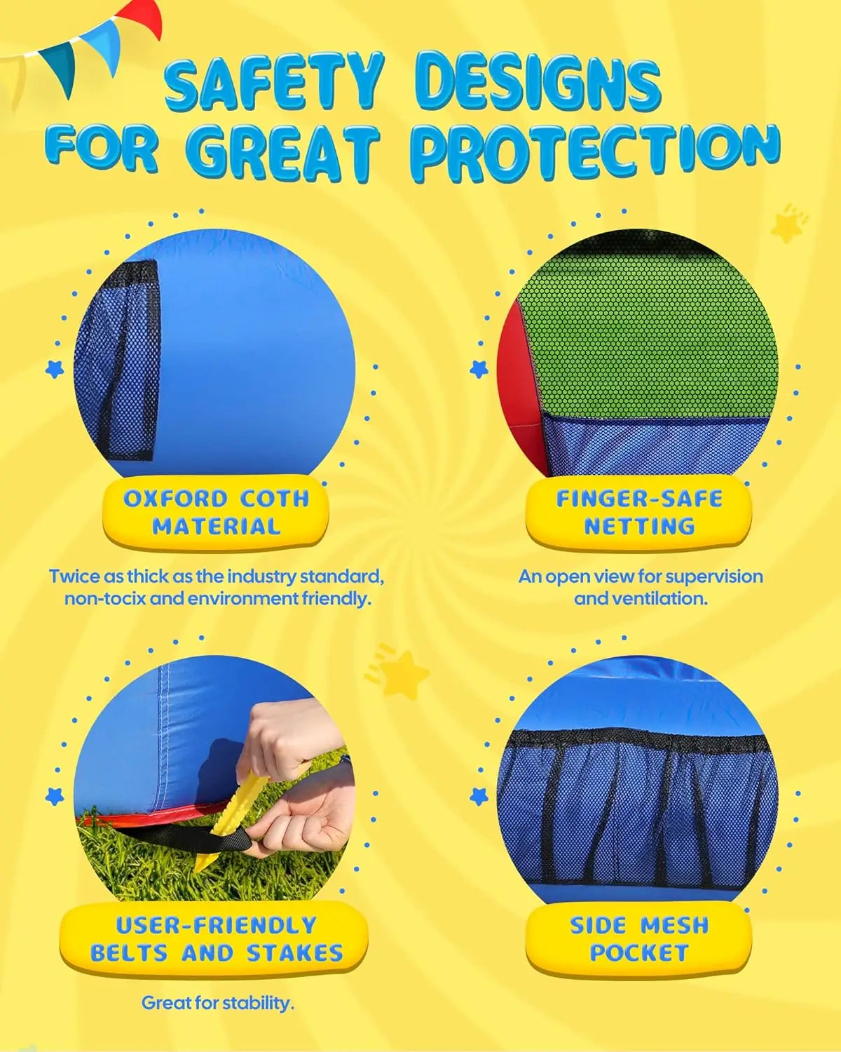 Inflatable Bounce House with Slide