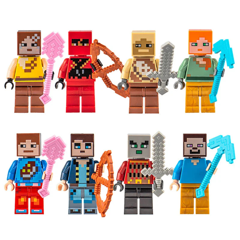Minecraft Advent Calendar Action Figures