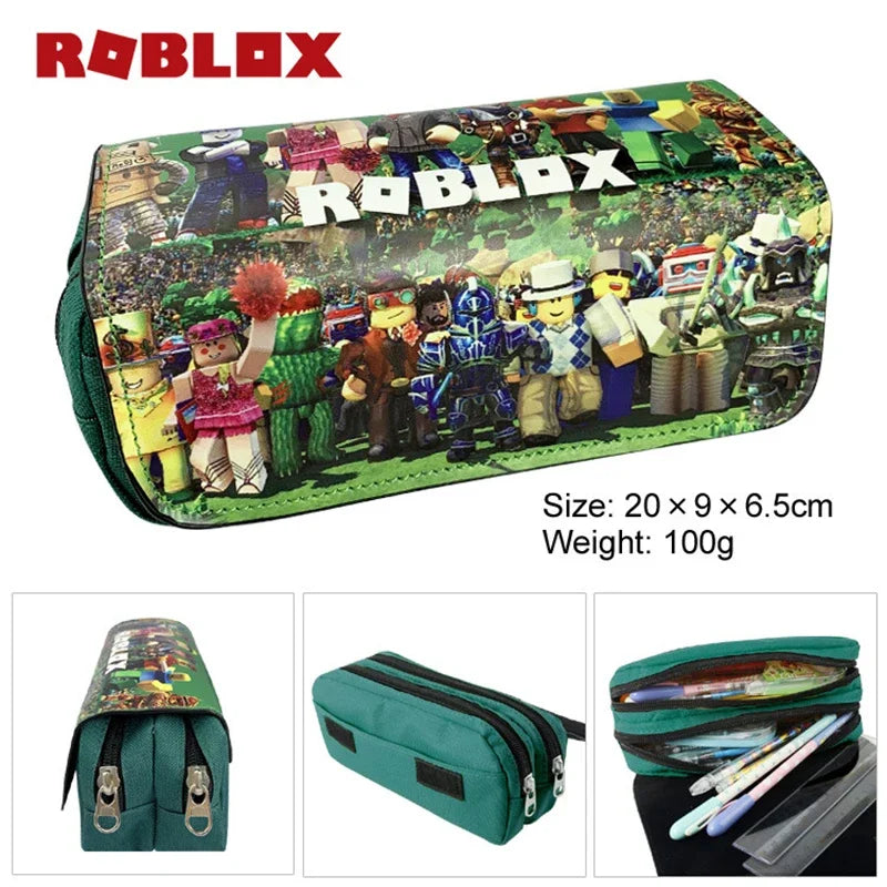 Roblox Anime Game Canvas Pencil Case