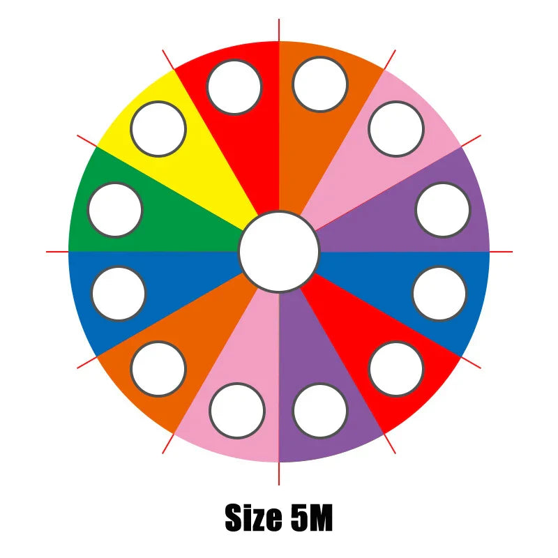 Rainbow Parachute Game