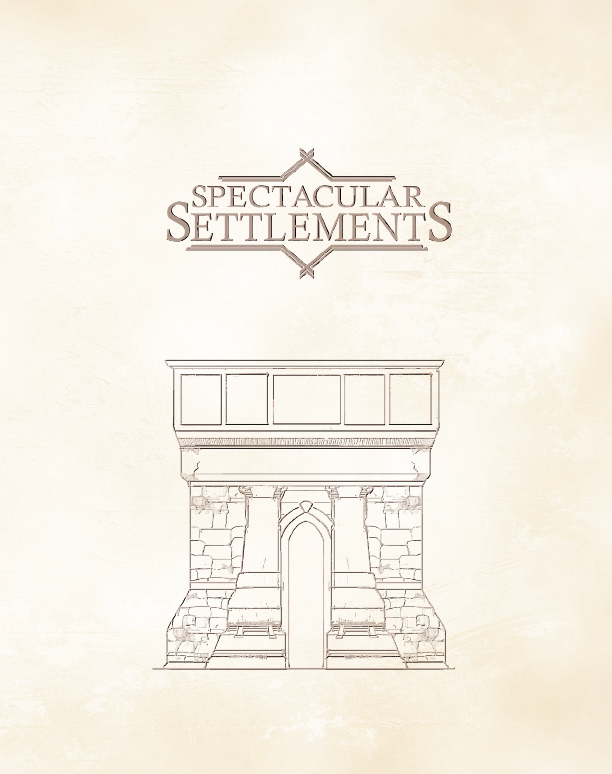 Spectacular Settlements Hardcover