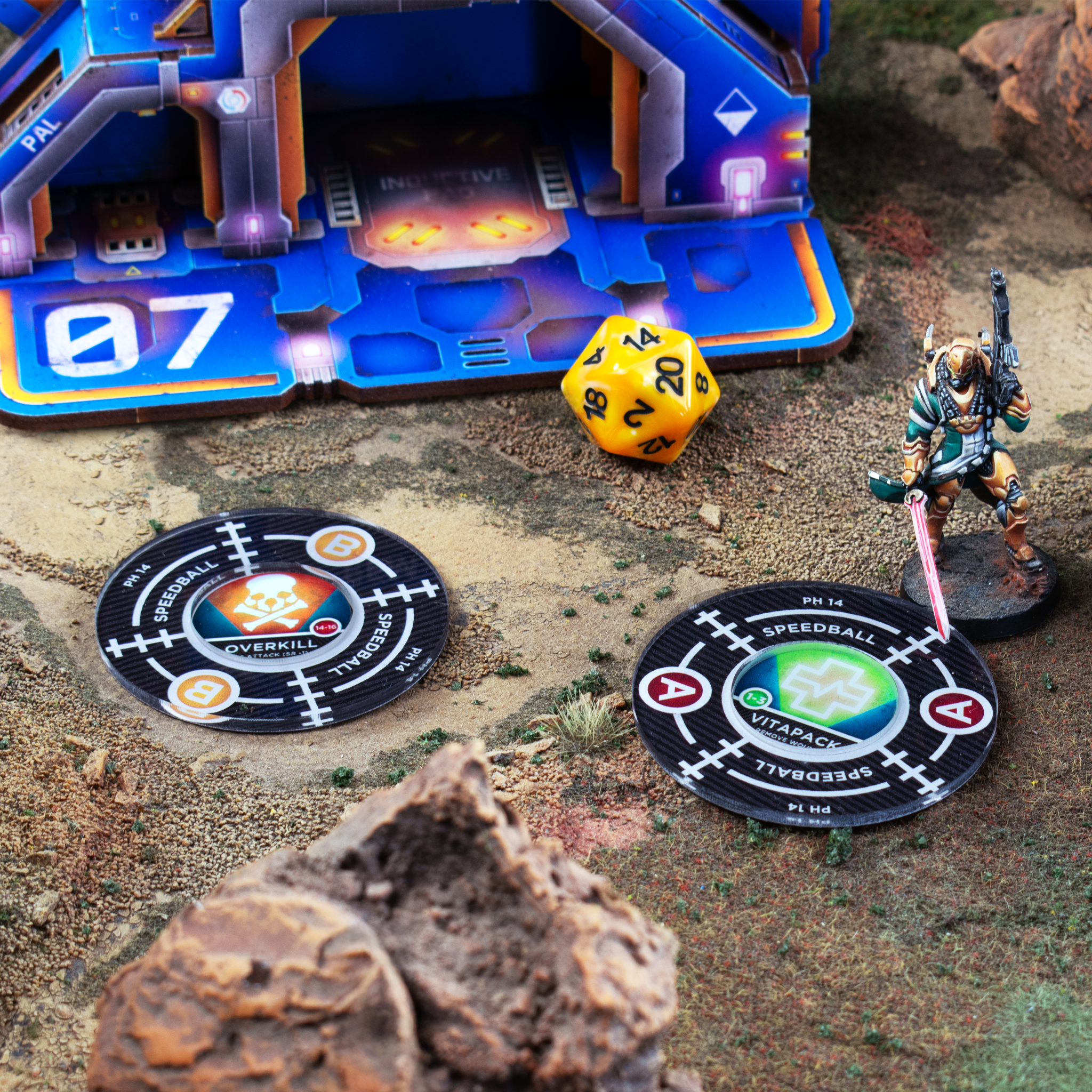 Infinity N5 Acrylic Speedball Token Set