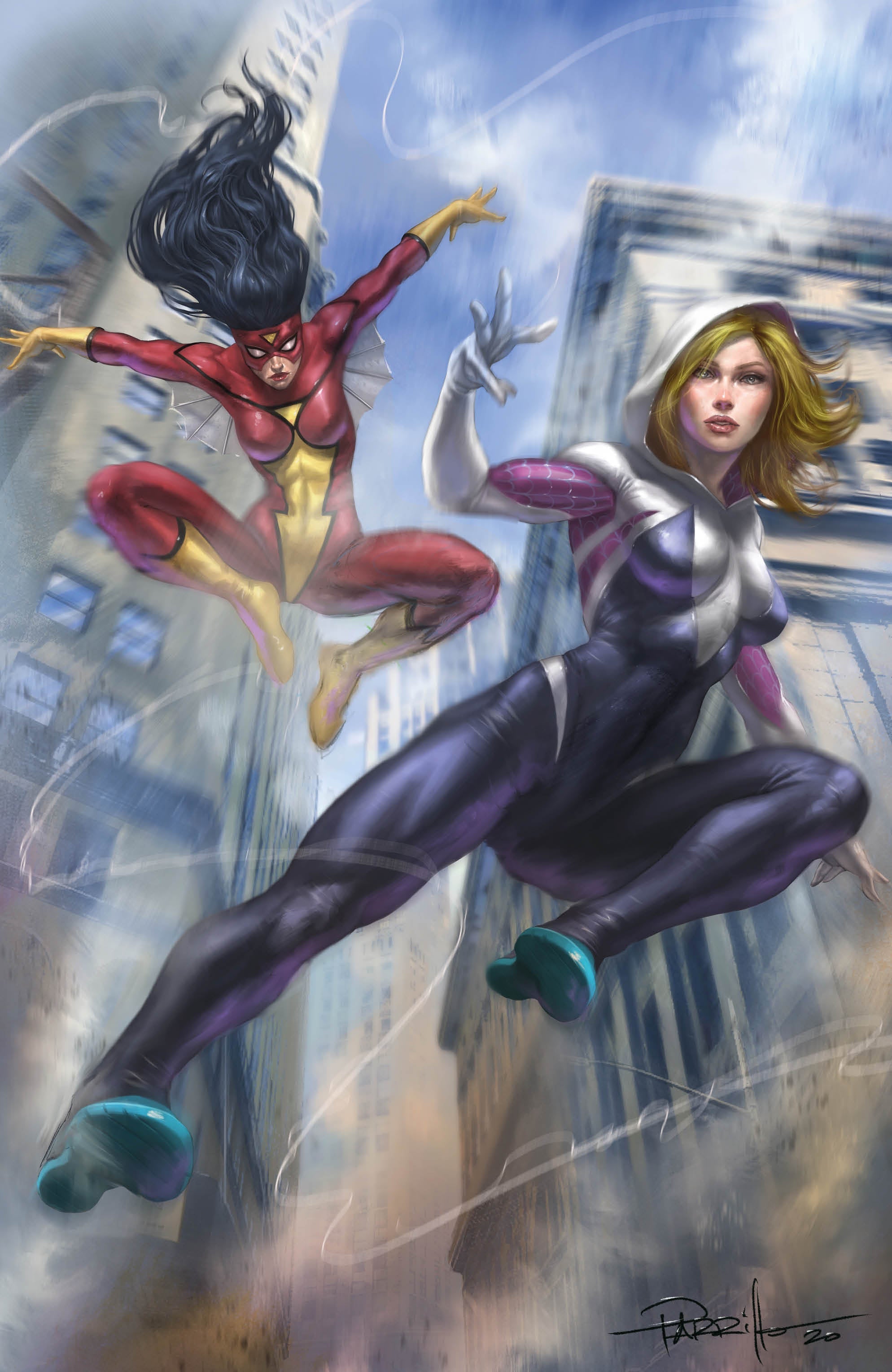 Spider-Woman #5 Lucio Parrillo Variant Spider Gwen (10/21/2020) Marvel