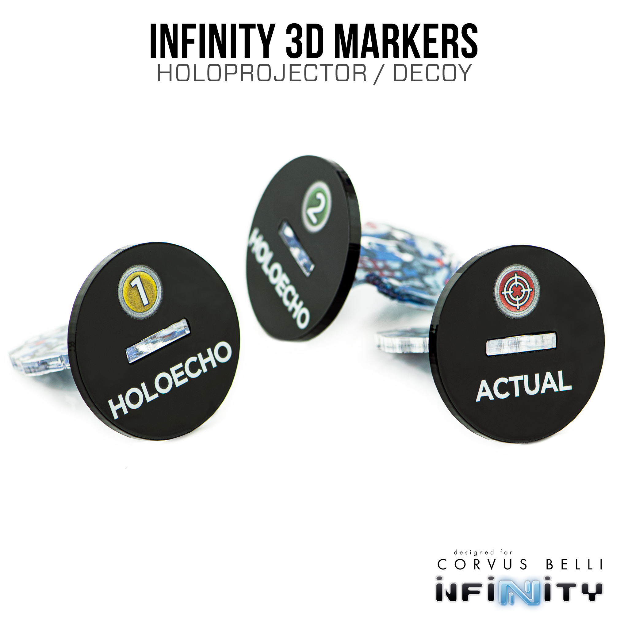 3D Holoprojector / Decoy Markers