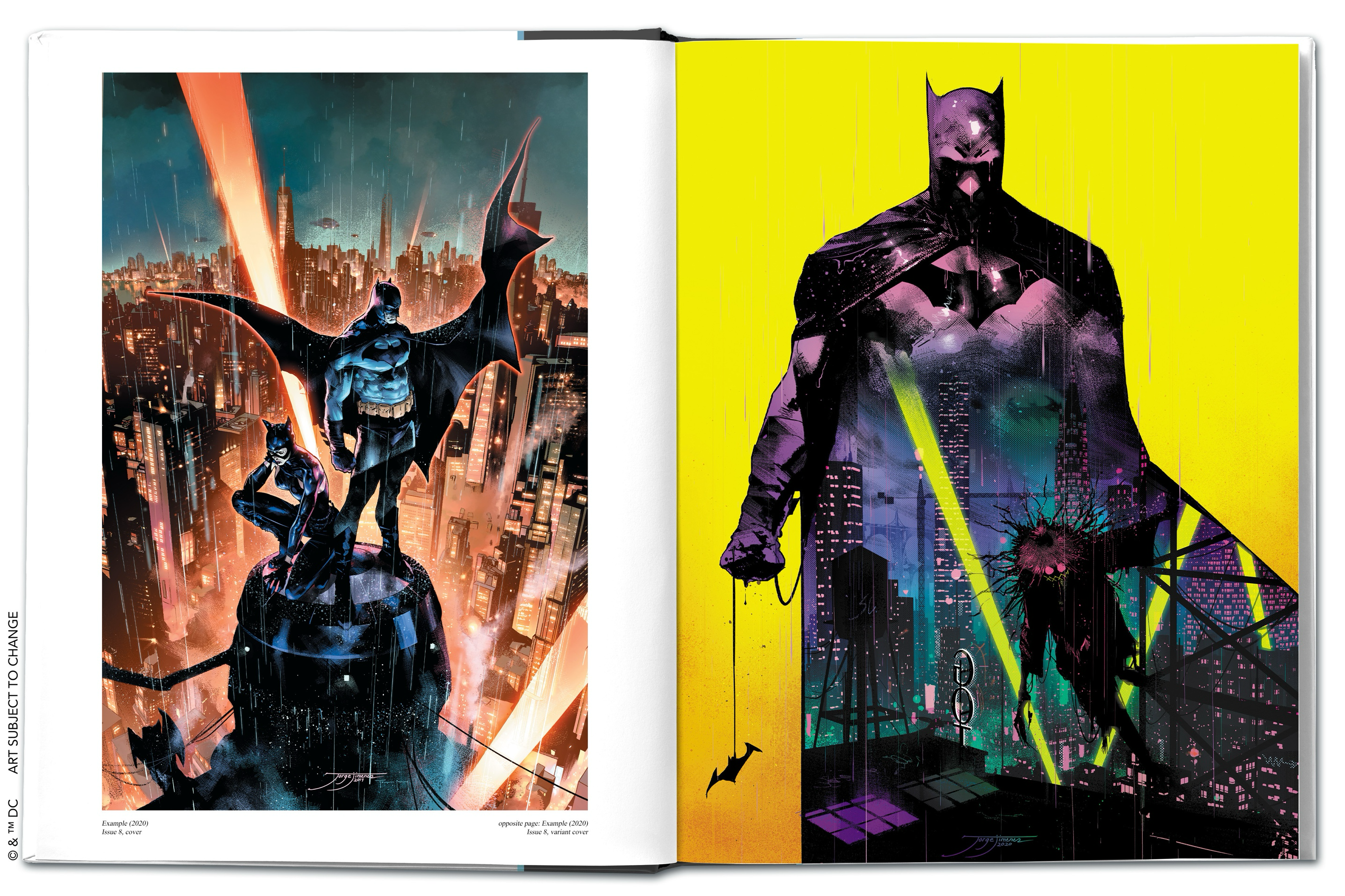 The DC Art of Jorge Jimenez SIGNED Slipcase Edition (LIMITED!)