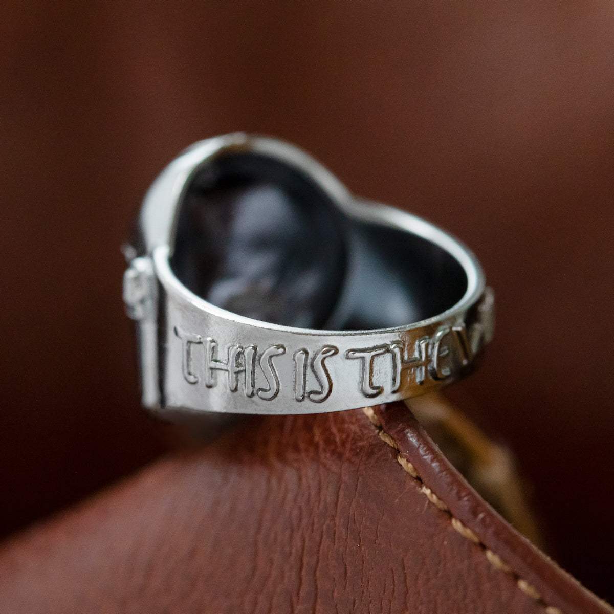 Star Wars X RockLove The Mandalorian Helmet Ring
