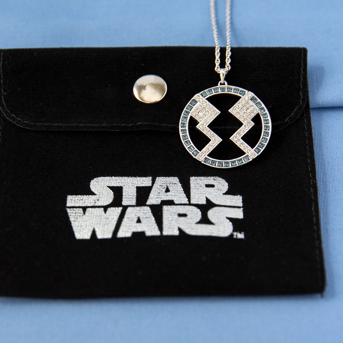 Star Wars X RockLove Ahsoka Tano Crystal Necklace