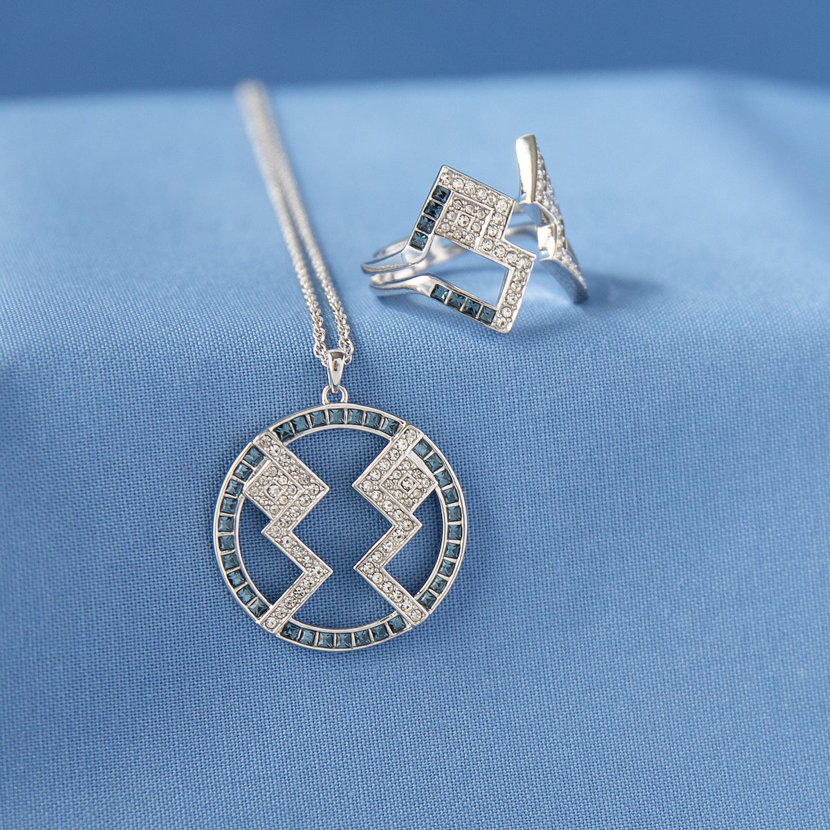 Star Wars X RockLove Ahsoka Tano Crystal Necklace