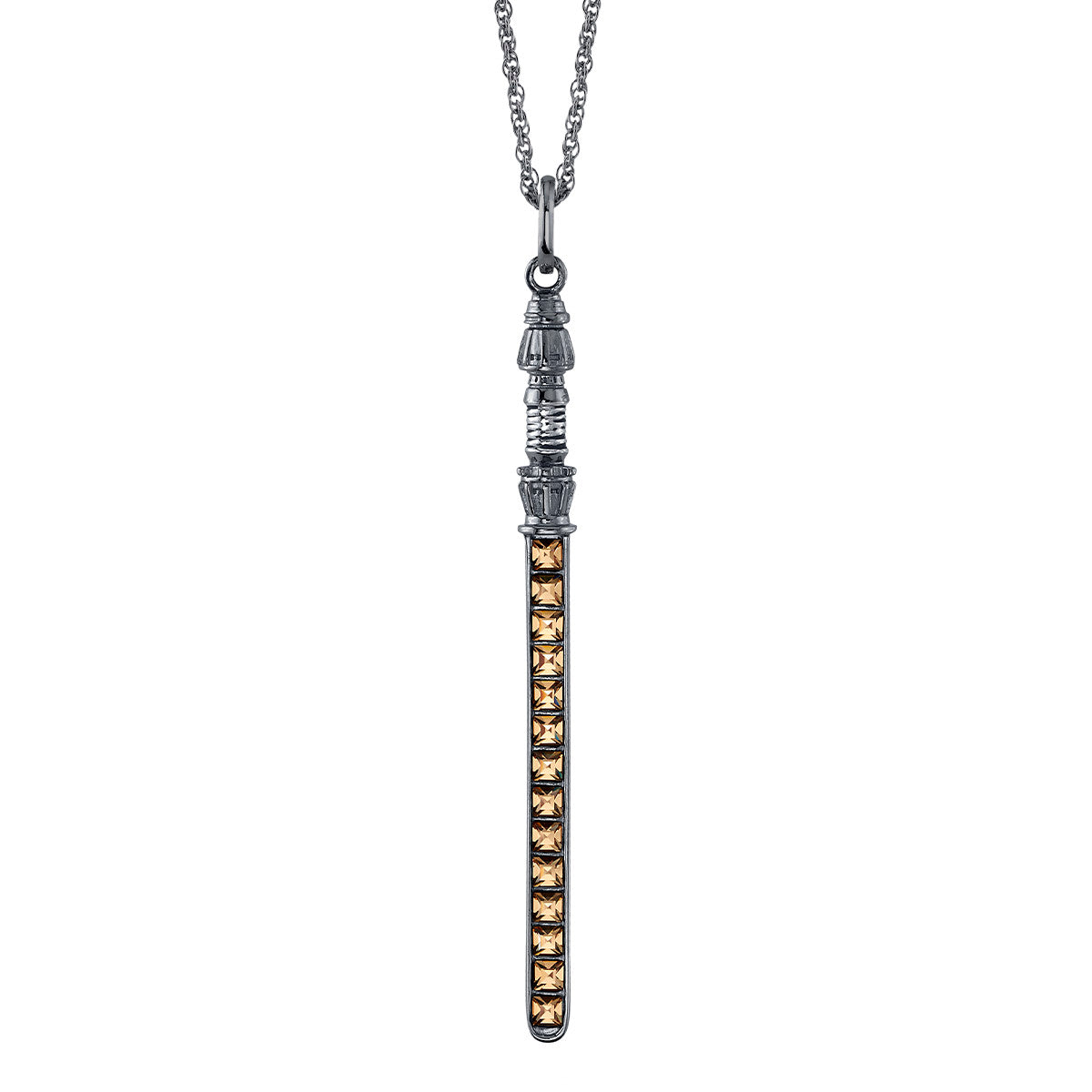 Star Wars X RockLove Rey Crystal Lightsaber Necklace