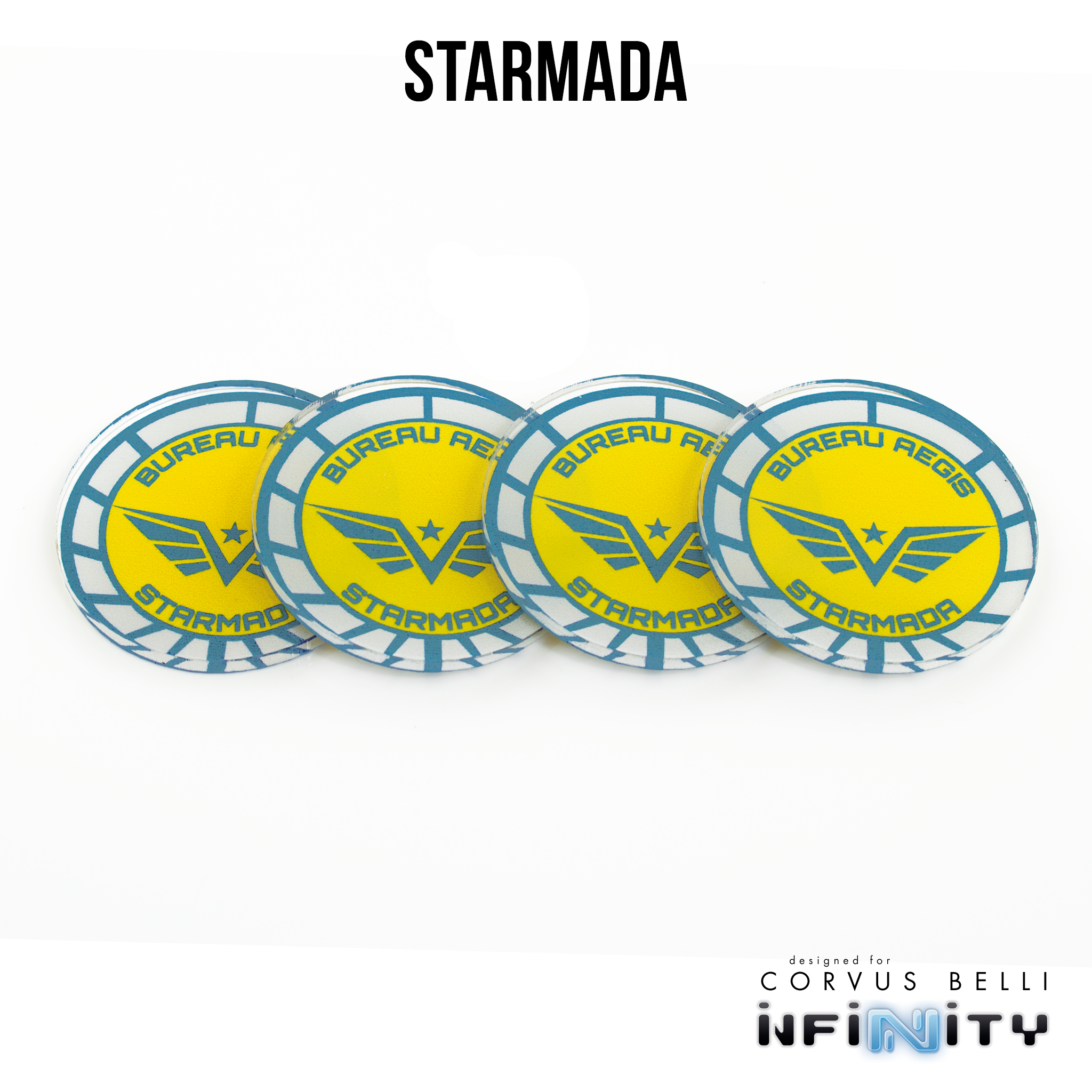 Infinity Faction Command Tokens