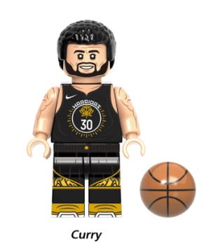 Stephen Curry Custom Minifig – NBA Star
