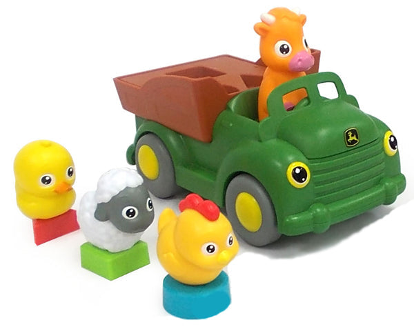 Ertl T16019 Scale John Deere Learn and Pop Farmyard Friends