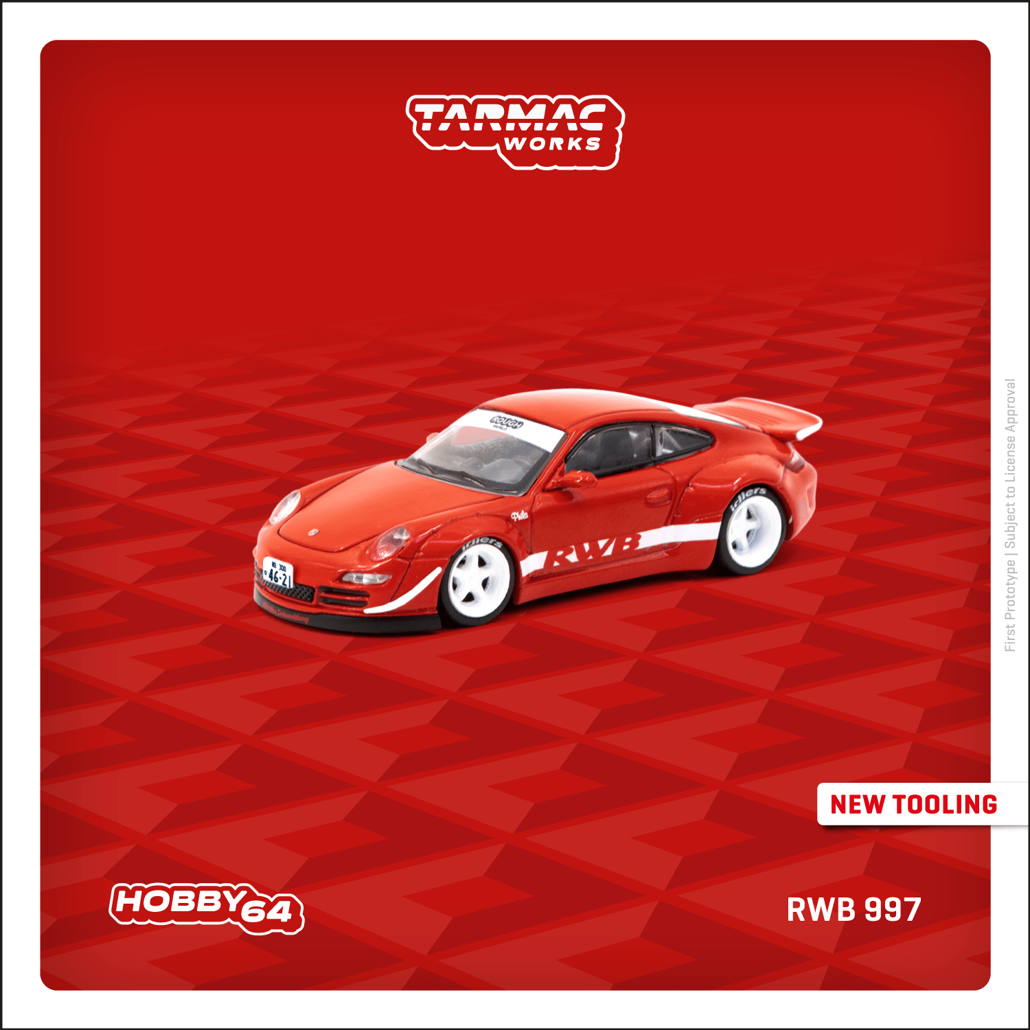 Tarmac Works Porsche RWB 997 Philadelphia #T64-057-PH 1:64