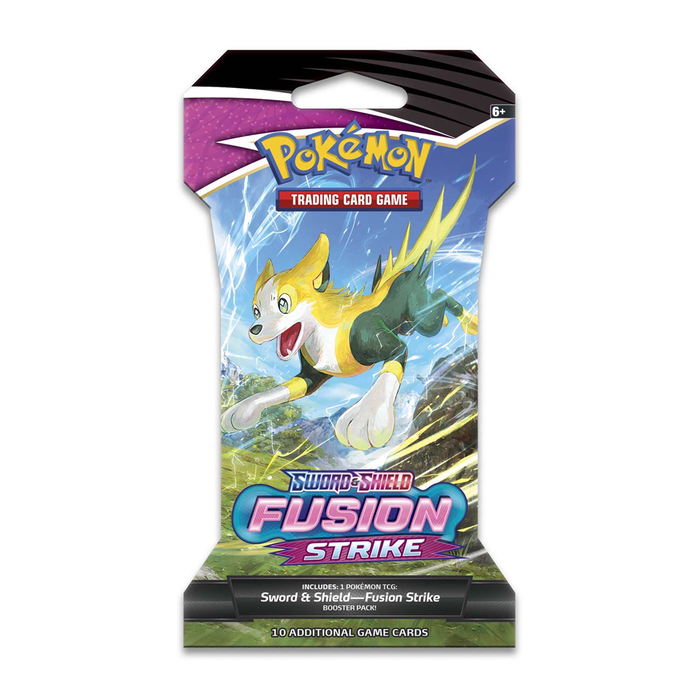 Pokemon Trading Card Game: Sword & Shield - Fusion Strike Sleeved Booster 1-Pack [Random Draw]