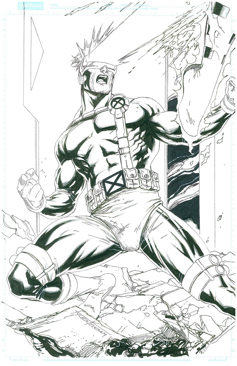DANGER ROOM Connecting Covers by Tyler Kirkham [ORIGINAL ART] [9 PIECES OF ART]