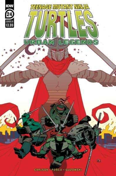 TMNT Urban Legends #24 B Andy Kuhn Variant Teenage Mutant Ninja Turtles (07/01/2020) IDW