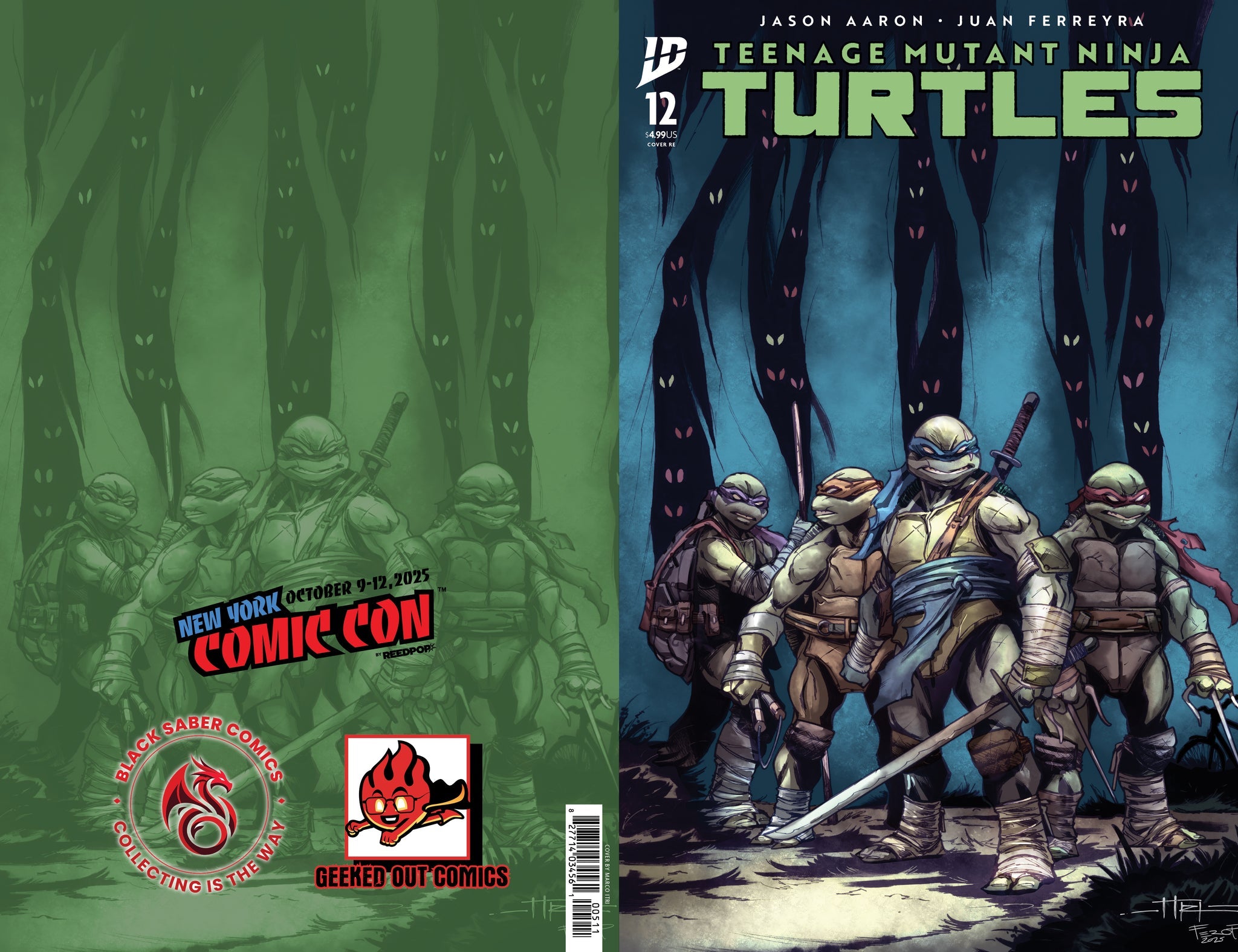 Teenage Mutant Ninja Turtles: #12 NYCC 2025 Exclusive Marco Itri