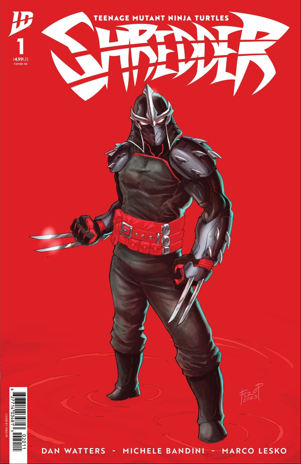 Teenage Mutant Ninja Turtles: Shredder #1 Fero Pe Exclusive (08/27/2025)