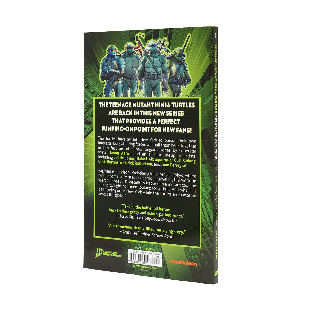 Teenage Mutant Ninja Turtles, Vol. 1: Return to New York