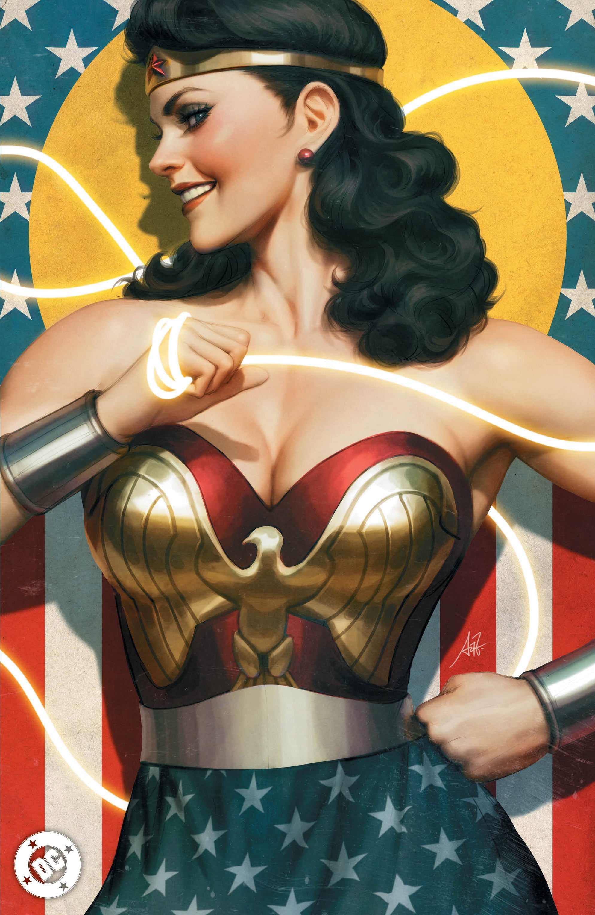 New History Of The Dc Universe #1 (Of 4) F Stanley Artgerm Lau Foil Variant (06/25/2025) Dc