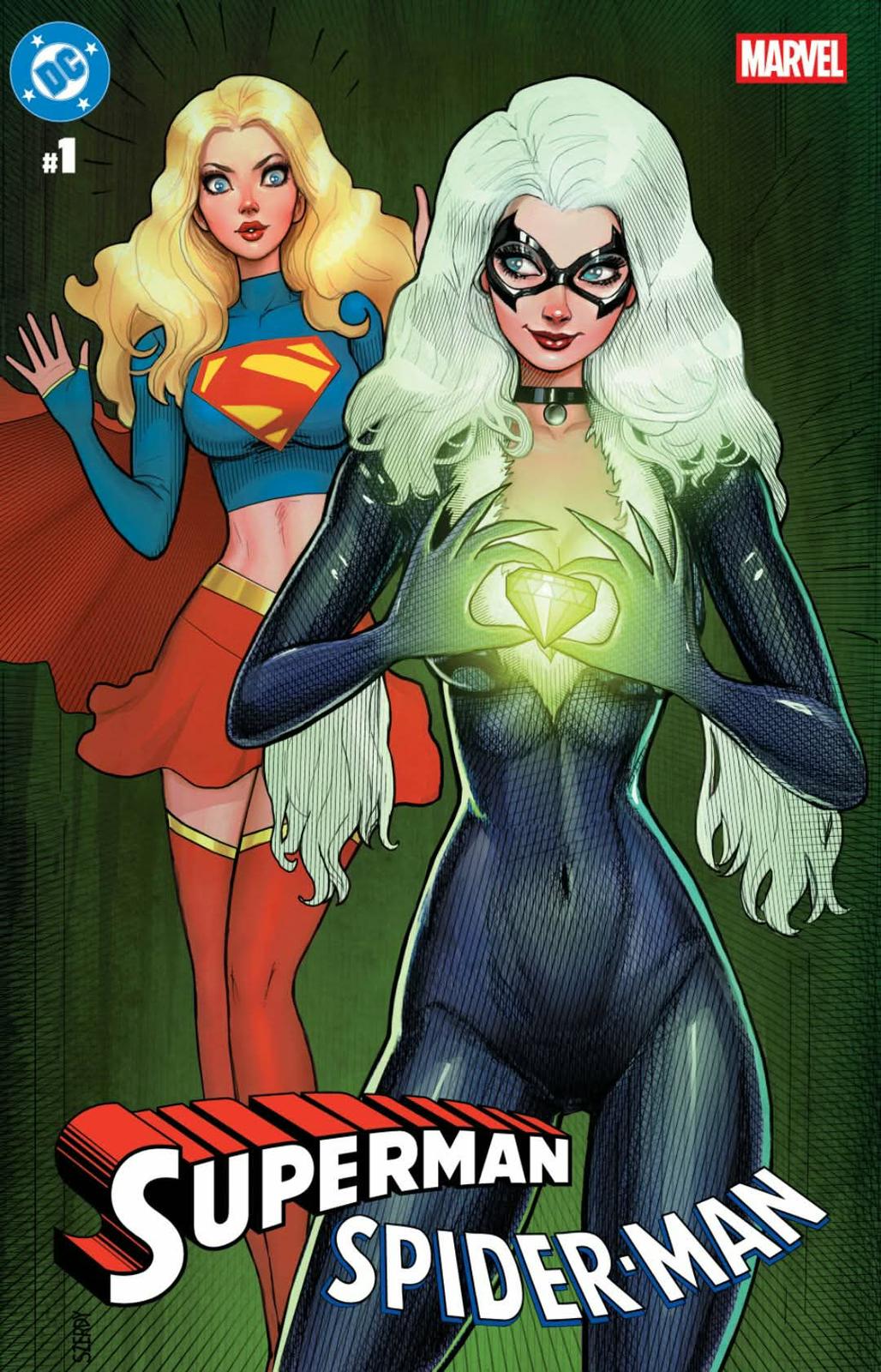 [2 PACK] [FOIL] SUPERMAN SPIDER-MAN #1 NATHAN SZERDY EXCLUSIVE VAR (03/25/2026)