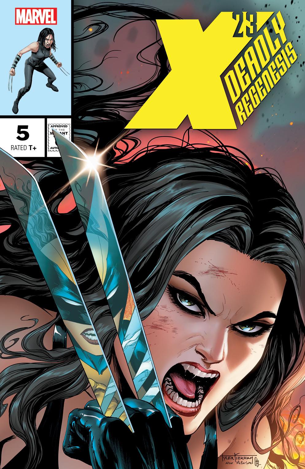 [5 PACK] TRADE X-23: DEADLY REGENESIS #1, #2, #3, #4, #5 UNKNOWN COMICS EXCLUSIVE VAR (07/26/2023)