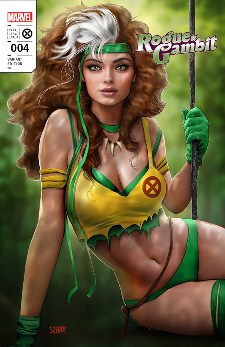 [SIGNED W/ COA] ROGUE & GAMBIT #4  UNKNOWN COMICS NATHAN SZERDY EXCLUSIVE VAR [IN STOCK]