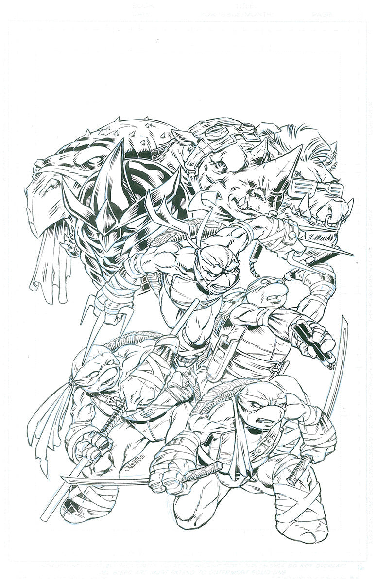 TMNT Ongoing #67 by Mat Nastos [ORIGINAL ART]