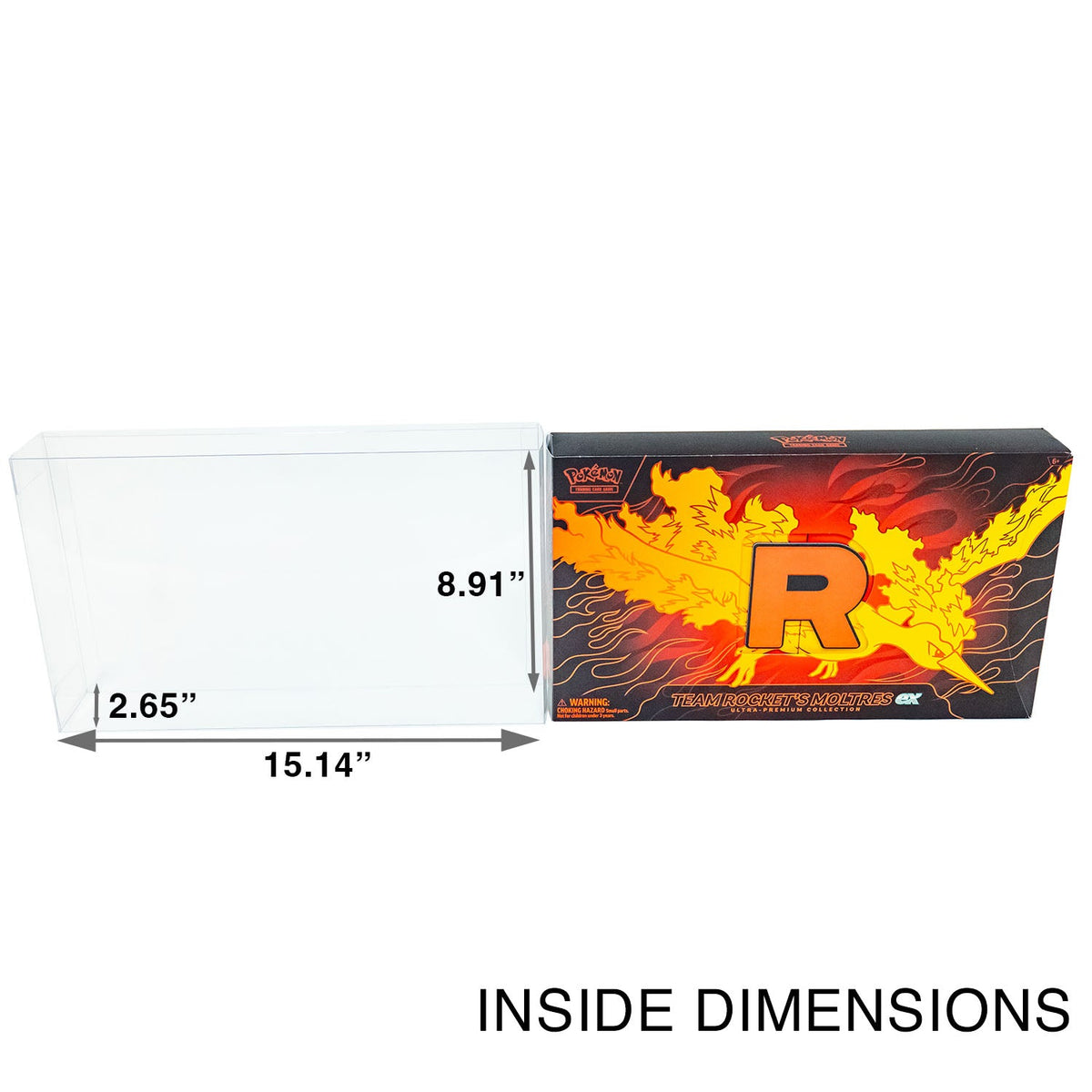 Pokémon Team Rocket's Moltres EX UPC Ultra-Premium Collection Protector
