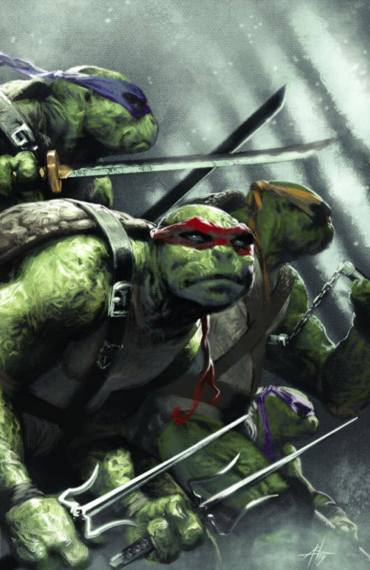 TMNT ONGOING #98 Gabriele Dell'Otto Virgin Variant Teenage Mutant Ninja Turtles (09/25/2019) IDW