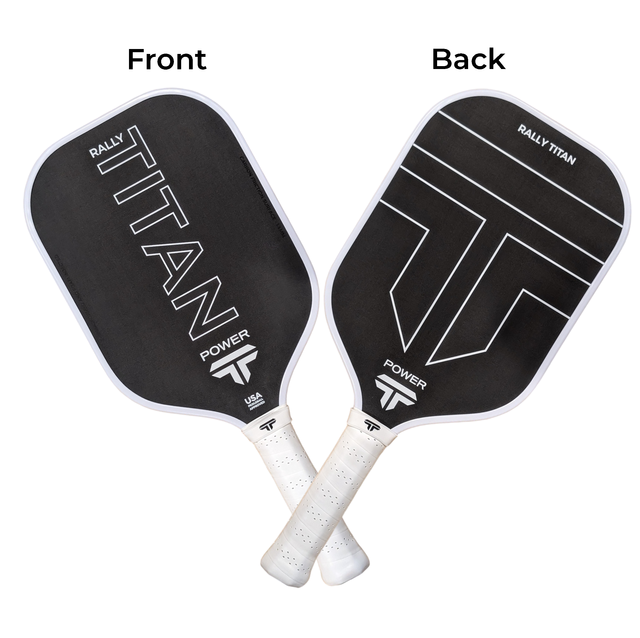 Titan Power 14MM | Thermoformed Unibody Construction | Foam Injected Walls | T700 Titan Carbon Friction Surface | White