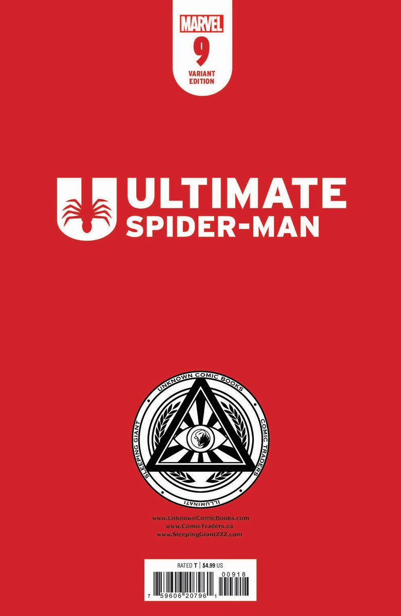 [2 Pack] Ultimate Spider-Man #9 Unknown Comics Exclusive Mirka Andolfo Var (09/25/2024)