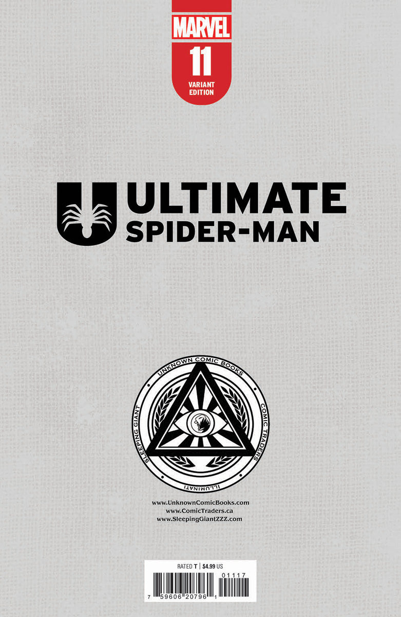 [2 PACK] ULTIMATE SPIDER-MAN #11 UNKNOWN COMICS KAARE ANDREWS EXCLUSIVE VAR (11/20/2024)