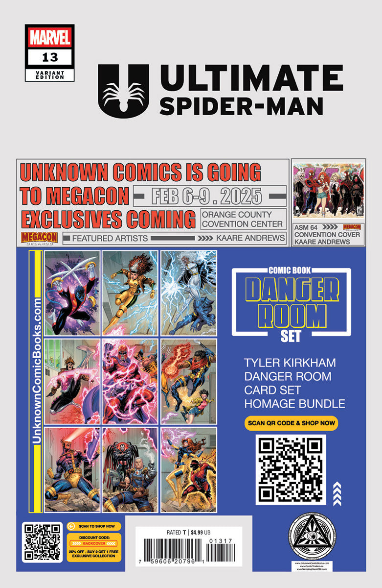 Ultimate Spider-Man #13 Unknown Comics Frany Exclusive Var (01/22/2025)