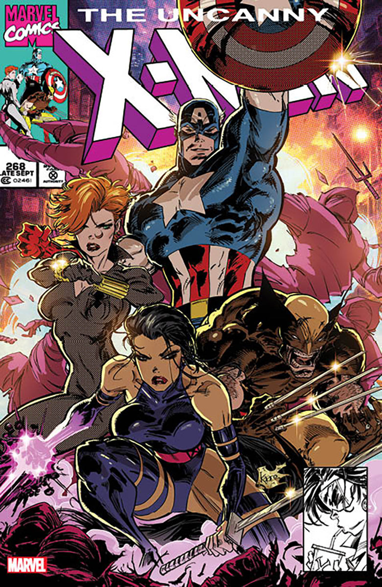 Uncanny X Men 268 Facsimile Edition Unknown Comics Kaare Andrews Exclusive Var 02 28 2024