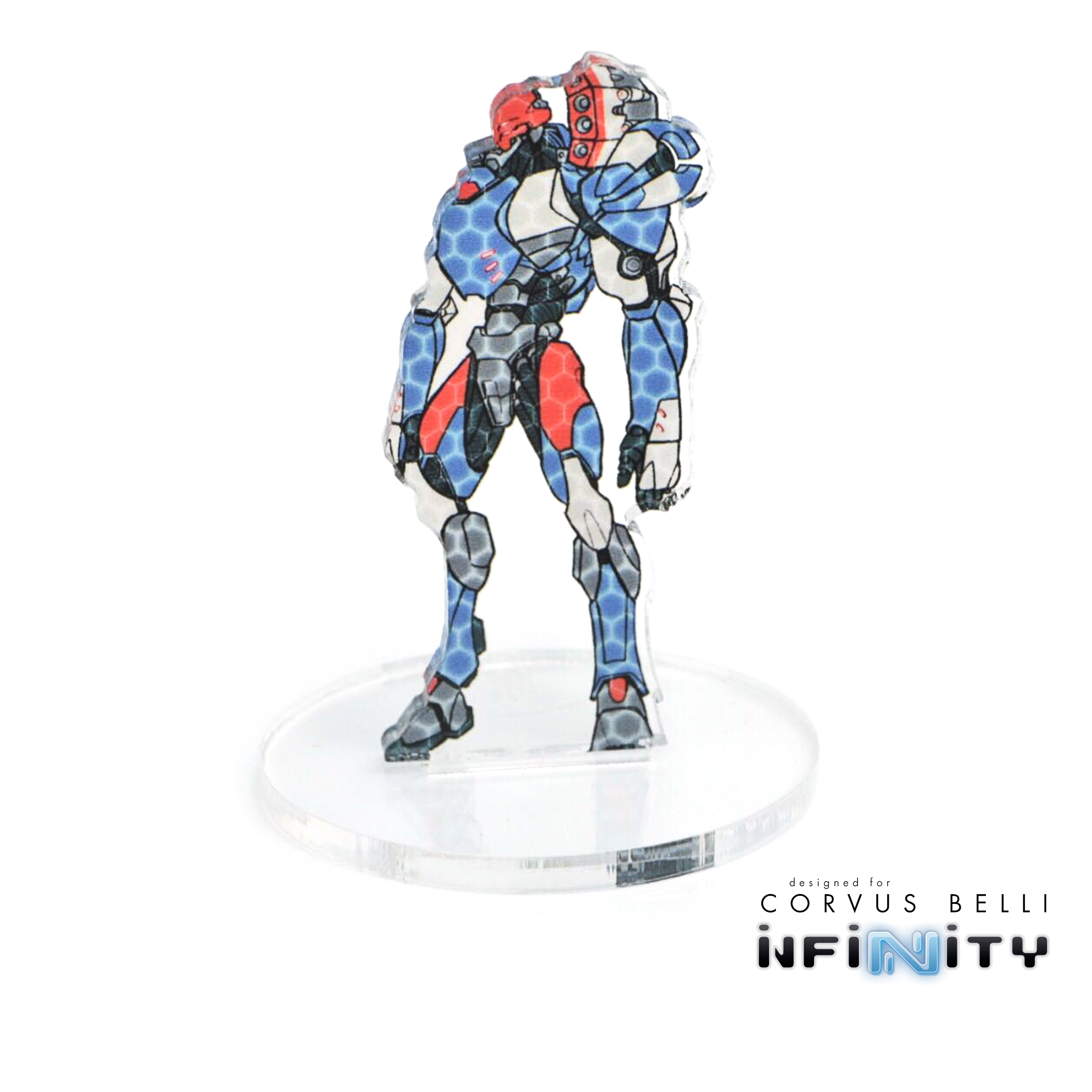 Infinity 3D Markers: Clausewitz Uhlans (40mm Camo -3)