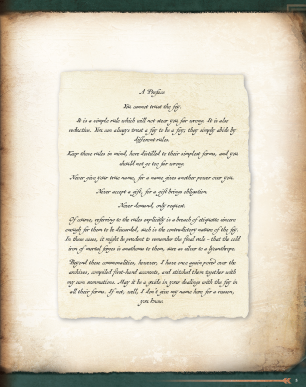 Ultimate Bestiary: Secrets of the Fey Hardcover (5E)